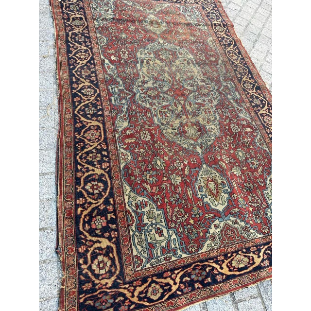 Sarouk Ferahan Rug, 1890s For Sale - Image 3 of 18