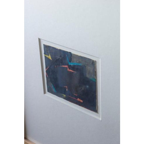 Olle Bonnier, Composition, 1950s, Mixed Media on Paper, Framed For Sale - Image 4 of 7