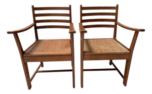 Set of Modern Art Deco Armchairs by Bas Van Pelt for My Home, 1930s