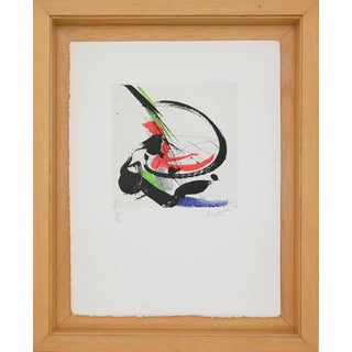 Jean Miotte, Composition abstraite D, Etching For Sale
