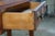 Brown Lexington Neoclassical Cherry Parquetry Breakfront Console Sofa Hall Table 54" For Sale - Image 8 of 18