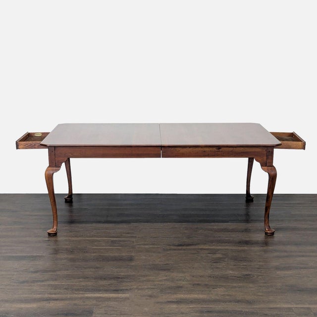 Bob Timberlake for Lexington Solid Cherry Queen Anne 9-Piece Extendable Dining Set For Sale In San Francisco - Image 6 of 14