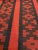 Textile Mid-Century Swedish Runner in Red & Black Geometric Pattern For Sale - Image 7 of 8