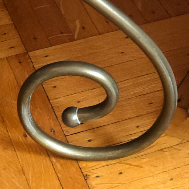 Brass Mid-Century Brass Jardinière Plant Stand For Sale - Image 8 of 13