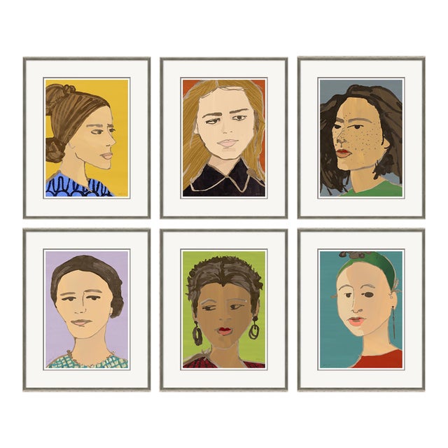 Eleanor, Hannah, Grace, Charlotte, Olivia and Esme by Susan Hable For Sale