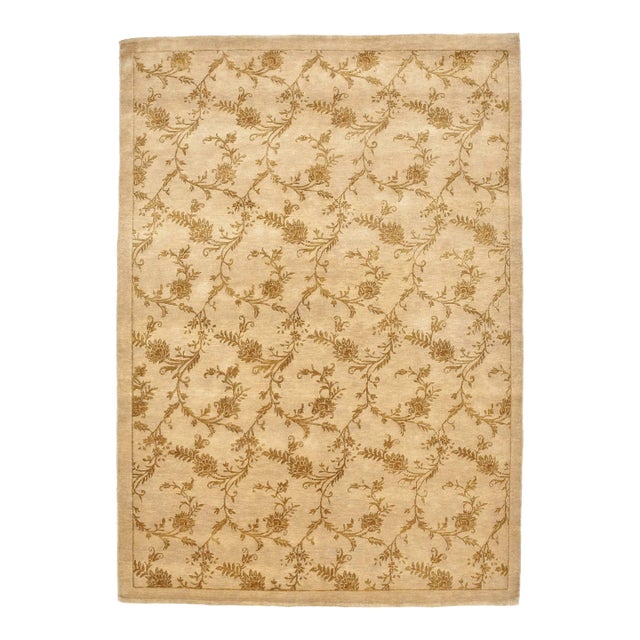 Handmade Oriental Rug. 5'7"x 8' For Sale