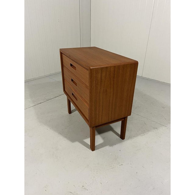 Danish Teak Chest of Drawers, 1960s For Sale - Image 13 of 15