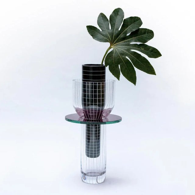 Sculptural Blown Glass Toy Vase by Guillaume Delvigne For Sale - Image 4 of 6