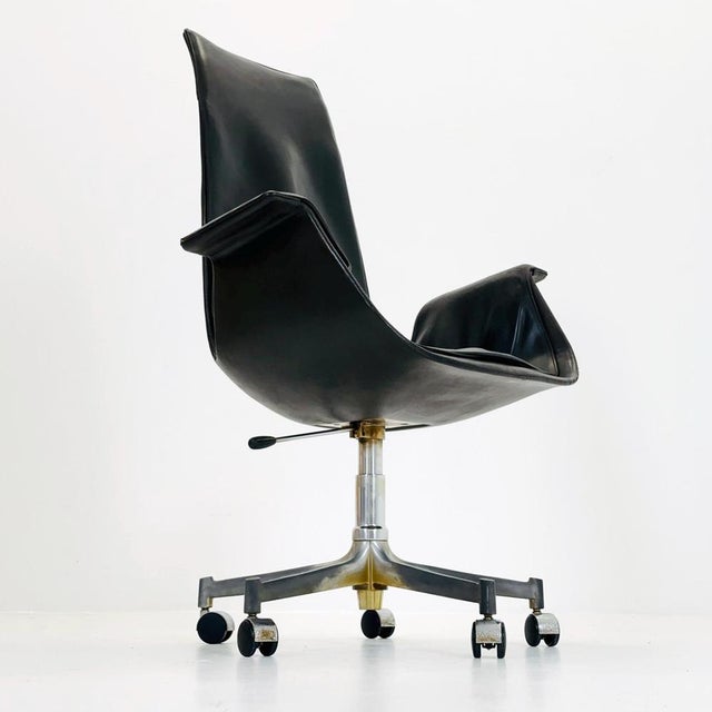 Mid-Century Modern Tulip Desk Chair by Preben Fabricius & Jørgen Kastholm For Walter Knoll, 1960s For Sale - Image 5 of 11