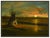 Message us to inquire about custom framing options! (Included for free with every purchase) The artwork here, "Nightfall"...