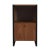 Drake 1 Drawer File Cabinet with Storage, Medium Brown For Sale In Chicago - Image 6 of 6