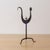 1950s French Iron Rooster Candlestick For Sale - Image 12 of 13