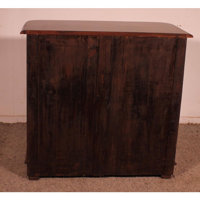 Brown Small 19th Century Mahogany Chest of Drawers For Sale - Image 8 of 13