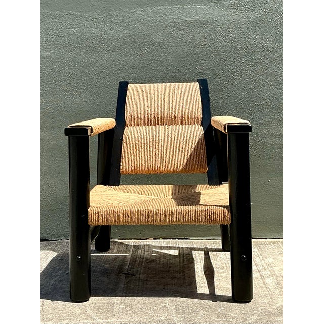 Vintage Ralph Lauren Left Bank Safari Chair For Sale - Image 9 of 12