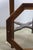 Late 20th Century Brandt Mahogany Octagon Curio Cabinet Display Case Vitrine Shadowbox Table 23" For Sale - Image 13 of 18