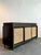 Mid-Century Modern Vintage Noir Hermosa Cane Front Credenza For Sale - Image 3 of 8