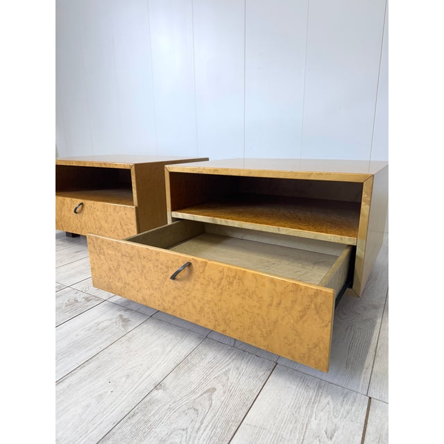 Bedside Tables by Gianni Offredi for Saporiti Italia, 1980s, Set of 2 For Sale - Image 10 of 18