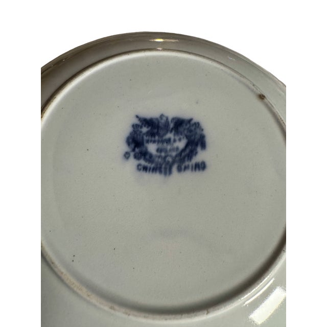 Chinese Ching A William Adams China | Vegetable Serving Bowl | The Tea House | English Polychrome Chinoiserie Chinese...
