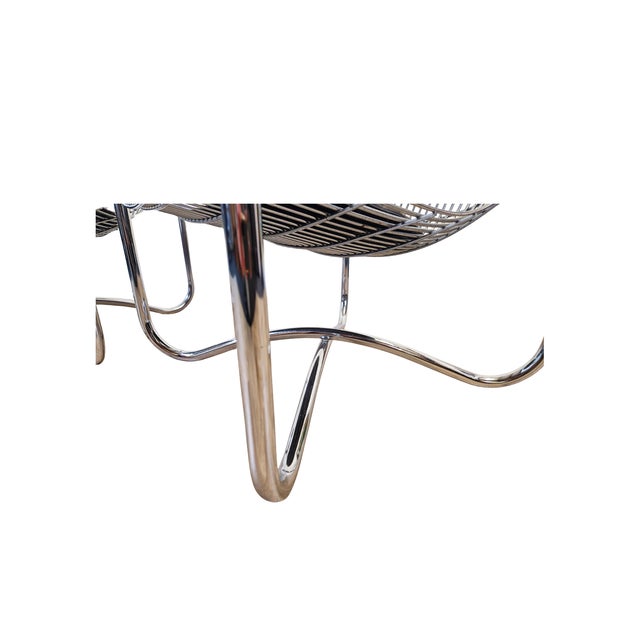 Mid-Century Chrome and Steel Lounge Accent Chairs by David Mellor O.B.E, 1960s, Set of 2 For Sale - Image 6 of 7