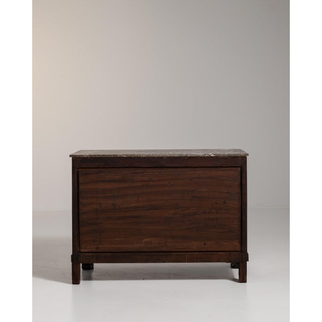 Antique French Empire Chest of Drawers With Marble Top, Circa 1820 For Sale - Image 12 of 15