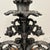Gothic Vintage Art Nouveau Triple French Gothic Candelabra Candle Holder For Sale - Image 3 of 12