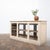 Beige Antique Painted Wooden Display Counter, 1920 For Sale - Image 8 of 16