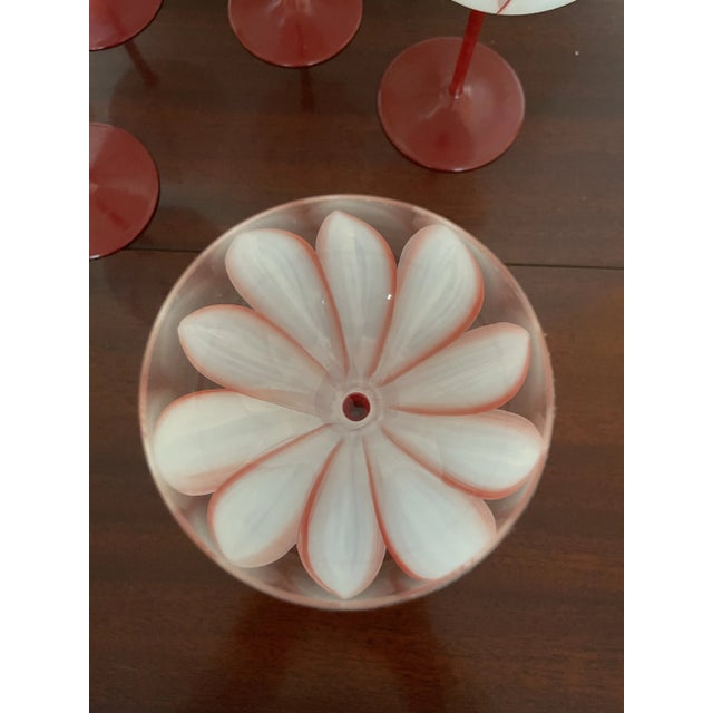 Mid-Century Modern Vintage Mid Century Dorothy Thorpe Wine Goblets- Set of 8 For Sale - Image 3 of 3