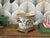 Vintage Porcelain Crackle Glaze Floral Jardinière Brass Ormolu-Style Footed Cachepot Planter Vase For Sale - Image 4 of 17