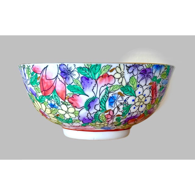 Late 20th Century Chinese Porcelain Bowl For Sale - Image 5 of 6