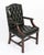 Vintage English Green Gainsborough Leather Desk Chairs, Set of 2 For Sale - Image 3 of 15