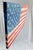 Red 1980s Monumental Custom Made Hand Painted Draped Canvas Distressed American Flag Hope Wall Painting Art For Sale - Image 8 of 17