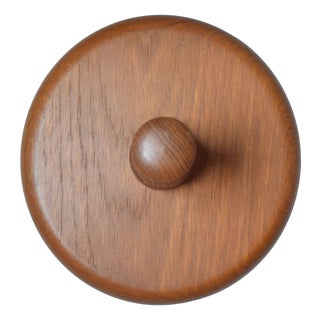 Vintage Teak Wall Hook from Kollund, Denmark, 1970s For Sale