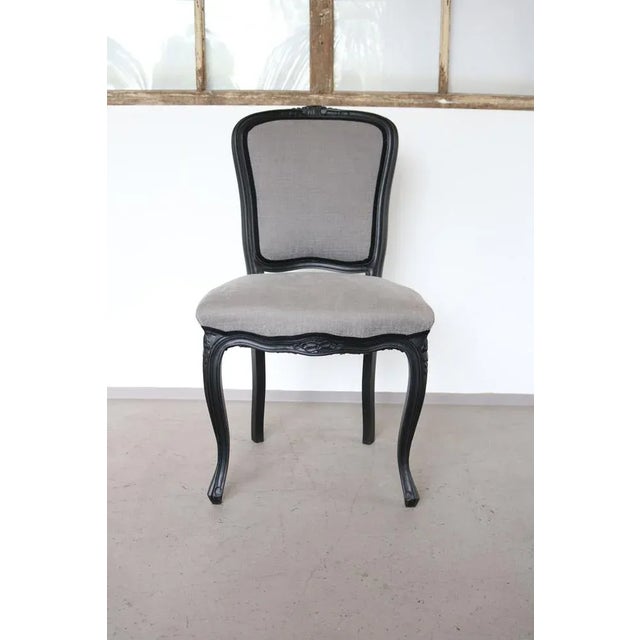 Black and Grey Neo Baroque Chair For Sale - Image 9 of 10