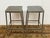 Cb2 Flint Metal Counter Stools, Set of Four For Sale - Image 10 of 11