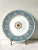 Wedgwood Florentine Dinner Plate, 10.75", Turquoise, Vintage