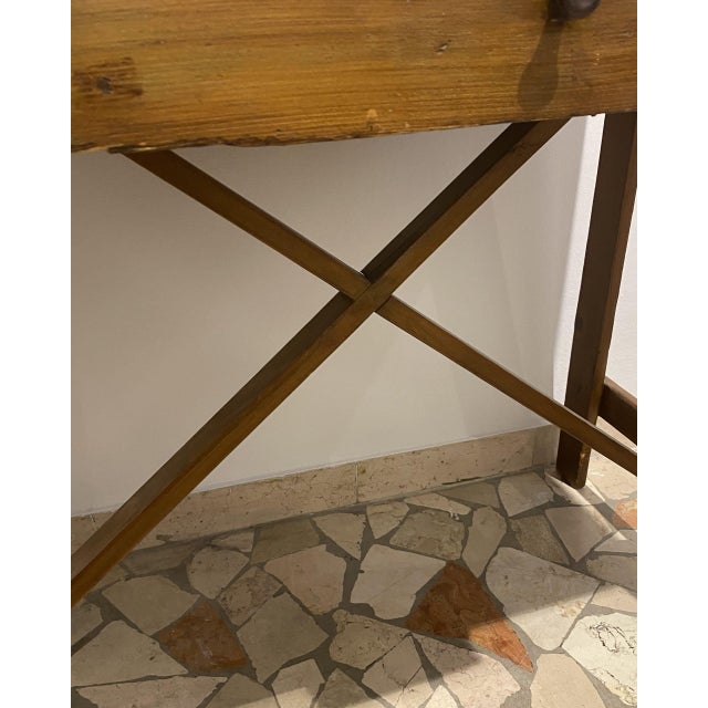 End of the 19th Century Italian Rustic Table - Puglia, 1890s For Sale - Image 6 of 10