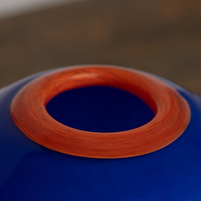 1980s Swedish Vases by Martti Rytkonen for Kosta Boda, 1980s, Set of 2 For Sale - Image 5 of 10
