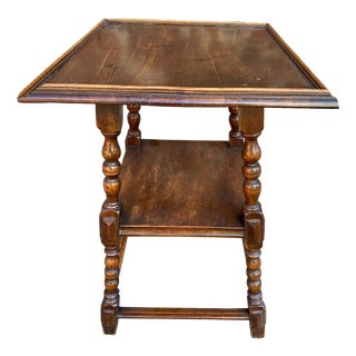 Art Deco French Pedestal Table, 1930s For Sale