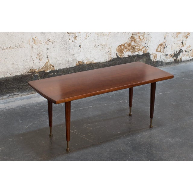 Mid-Century Modern Mahogany Coffee Table For Sale In Atlanta - Image 6 of 6