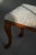 Danish Rococo Style Bench with Cabriole Legs and Lambswool Seat, 1920s For Sale - Image 18 of 18