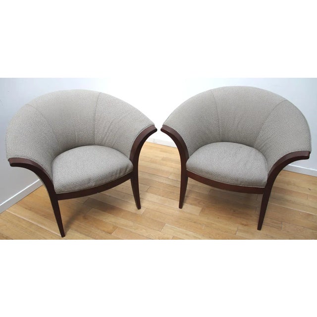 Set of Vintage Haworth Lounge Chairs For Sale - Image 4 of 11