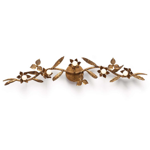 Metal Regina Andrew Trillium Sconce For Sale - Image 7 of 7