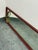 Mid 20th Century Asian-Inspired Red + Gilt Botanical Wall Mirror, Vintage For Sale - Image 5 of 12