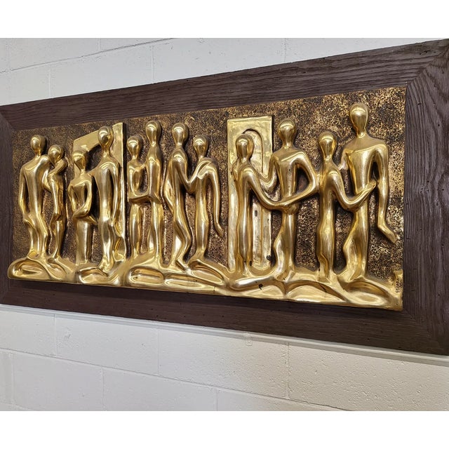 Brutalist Mid Century Wall Hanging by Espada Chairish