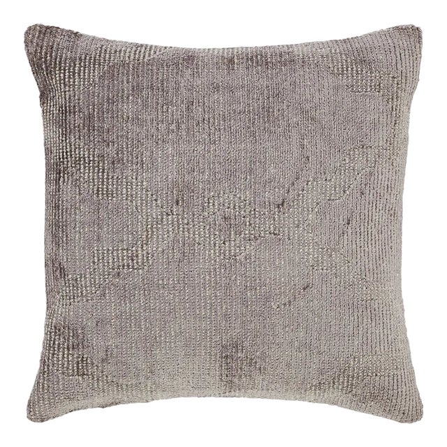 Modern Boho Mauve Throw Pillow For Sale