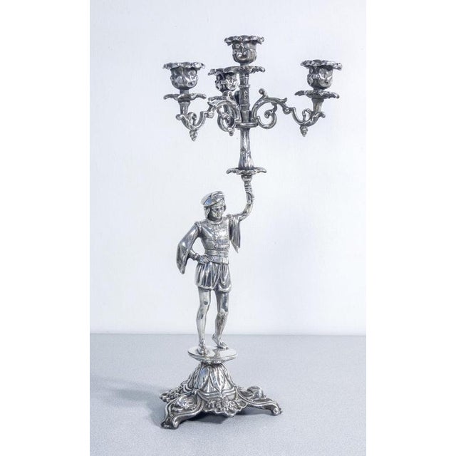 Candelabras from Sheffield, 1800, Set of 2 For Sale - Image 12 of 18