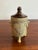 Rare midcentury neoclassical embossed Caesar tabletop lighter. Please see condition details noted. Most items found at Pub...