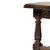 Brown Wabi-Sabi Table with Turned Legs, 1940s For Sale - Image 8 of 11