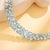 Contemporary Nina Zhou Secret Ocean 94.15 CTW Aquamarine, Topaz & Diamond Collar Necklace For Sale - Image 3 of 10