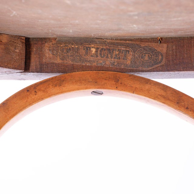 Brown Set of Bentwood Chairs No. 476 from Thonet, 1910 For Sale - Image 8 of 12